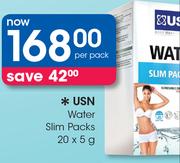 USN Water Slim Packs-20x5g Per Pack