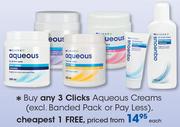 Clicks Aqueous Creams(Excl. Banded Pack Or Play Less)-Each