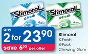 Stimorol X-Fresh 8 Pack Chewing Gum-Any 2