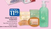 Clicks Skincare Collection Facial products(Tree Tea & Rooibos Variants Only)-Each