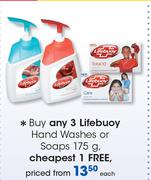 Lifebuoy Hand washes Or Soaps-175g Each