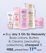 Oh So Heavenly Body Lotions, Butters & Creams(Excluding Collections)-Each