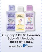 Oh So Heavenly Baby Mini Products-Each