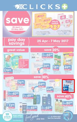 Clicks : Pay Day Savings (25 Apr - 23 May 2017), page 1