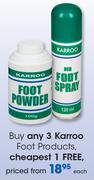 Karroo Foot Products-Each