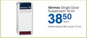 Vermox Single Dose Suspension 10ml-Each