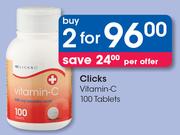 Clicks Vitamin-C Tablets-For 2
