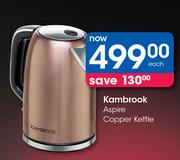 Kambrook Aspire Copper Kettle