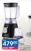 Philips Daily Collection Black Blender HR2100/90
