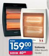 Safeway 2 Bar Quartz Heater-Each