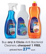 Clicks Anti Bacterial Cleaners-Each