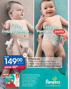 Pampers Active Baby Pants Jumbo Pack(Midi 60/Maxi 52/Junior 48 Or XL 44)-Per Pack