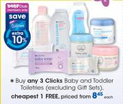 Clicks Baby & Toddler Toiletries(Excluding Gift sets)-Each