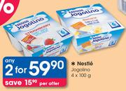 Nestle Jogolino 4x100g-For Any 2
