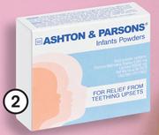 Ashton & Parsons 20 Teething Powders