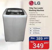 LG 16Kg Top Loader Washing Machine T1603TEFTS