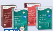 Clicks Multivit Mature Or Adult Men Or Women 60 Tablets-Per Pack