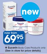 Eucerin Body Care Products Only-Each