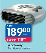 Safeway Fan Heater-Each