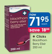 Clicks Blackthorn Berry Elixir-200ml