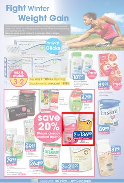 Clicks : Healthy Winter Savings (22 Jul - 17 Aug 2014), page 4