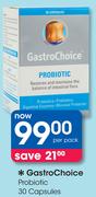 Gastro Choice Probiotic 30 capsules-Per Pack