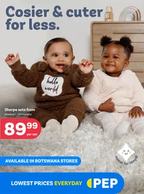 PEP Botswana : Cosier & Cuter For Less (25 April - 23 May 2024)