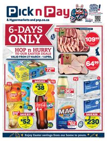 Pick n Pay Western Cape : Weekend Specials (27 March - 01 April 2024)