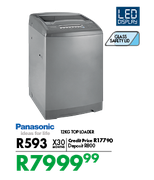 Panasonic 12Kg Top Loader