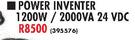 Power Inverter 1200w / 2000VA 24 VDC