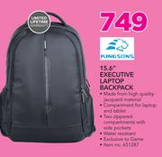 Kingsons 15.6" Executive Laptop Backpack