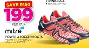 Mitre Power 3 Soccer Boots-Per Pair