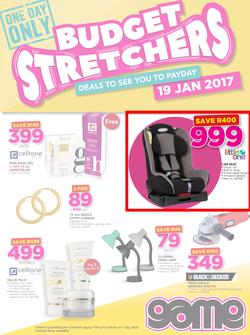 Game : Budget Stretchers (19 Jan 2017 Only) , page 4