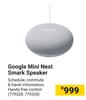 Google Mini Nest Smark Speaker 779328, 779328