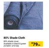 80% Shade Cloth-Per m