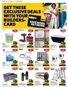 Builders : Save More, Get More (19 March - 08 April 2024)