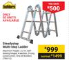 Builders Steadystep Multi Step Ladder