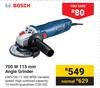 Bosch 700W 115mm Angle Grinder