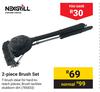 Nexgrill 2-Piece Brush Set
