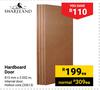Swartland Hardboard Door-813mm x 2.032m Each