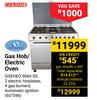 Goldair Gas Hob/Electric Oven
