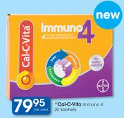 Cal-C-Vita Immuno 4-20 Sachets Per Pack
