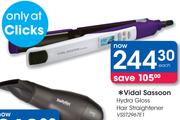 Vidal Sassoon Hydra Gloss Hair Straightener VSSt2967E1