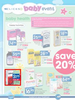 Clicks : Big Baby Savings (13 Oct - 13 Nov 2016), page 20