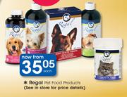 Regal Pet Food products-Each