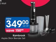 Kambrook Aspire Stick Blender Set-Per Set