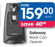 Safeway Black Can Opener