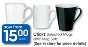 Clicks Selected Mugs And Mug Sets-Each