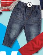 Clicks Made 4 Baby Clothing Boys Blue Denim Jeans
