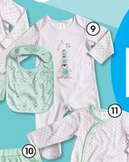 Clicks Made 4 Baby Clothing Unisex Sleepsuit & Bib Penguin Set